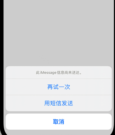 波莲镇apple维修iPhone上无法正常发送iMessage信息